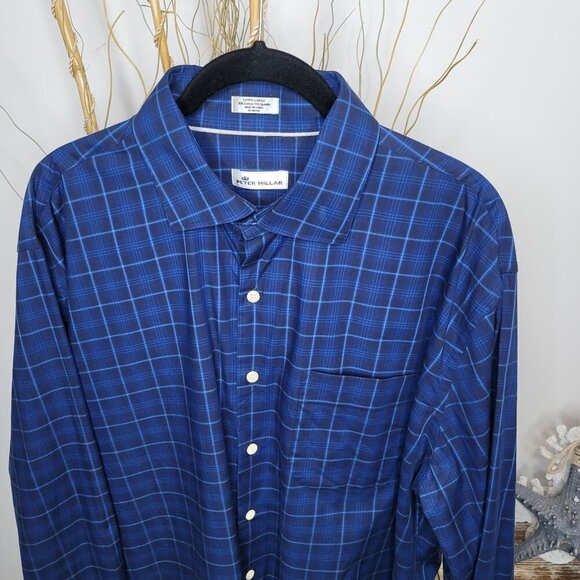 Peter Millar Button Up Mens XLarge - Picture 3 of 5